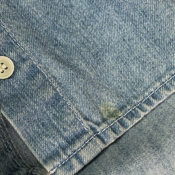 Chamonix Chambray Button Down Shirt Size M - Picture 8 of 8